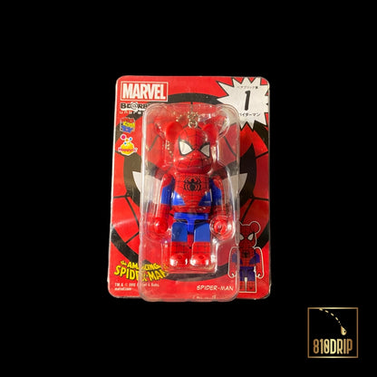 Bearbrick × Marvel 蜘蛛侠快乐彩票 #1 100%