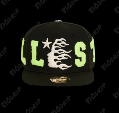 Hellstar OG Patch Fitted Hat - Black