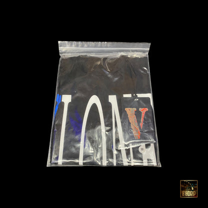 Vlone Blue Staple Tee Black