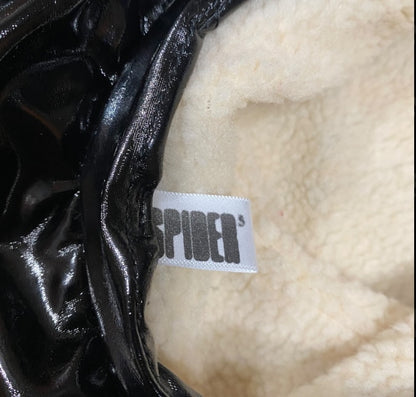 Sp5der Sherpa Lined Black Bucket Hat