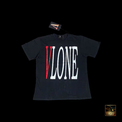 Camiseta Vlone Red Staple Negro