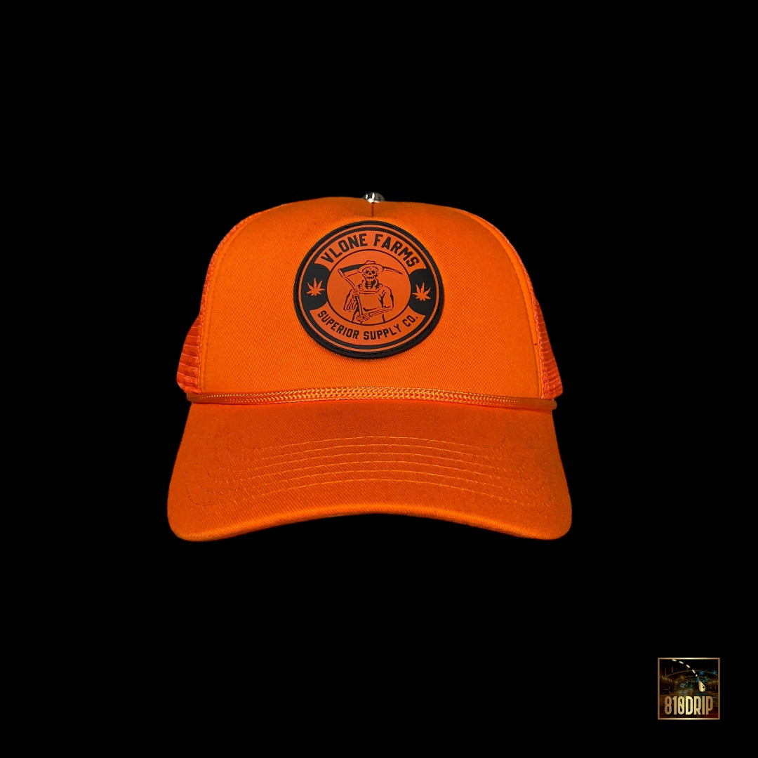 Unreleased Vlone Farms Hat Orange