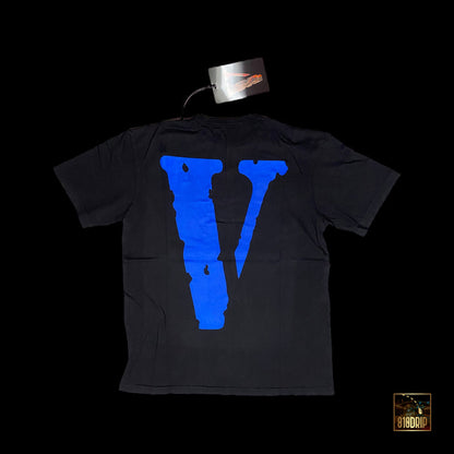 Vlone Blue Staple Tee Black