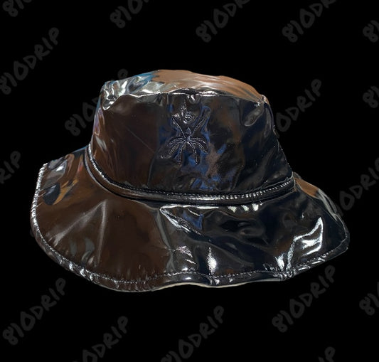 Sp5der Full Sherpa Lined Black Bucket Hat