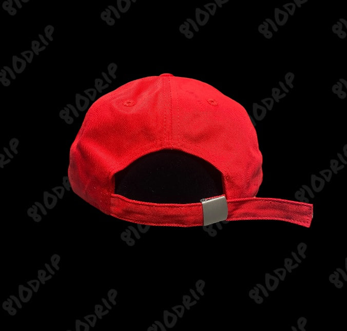 Sp5der Souvenir 6-Panel Red Hat