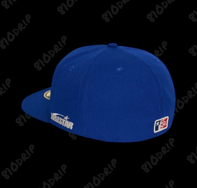Hellstar Baseball Fitted Hat - Blue