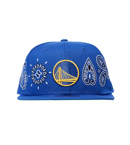 New Era Paisley Elements 9Fifty Snapback Golden State Warrior's