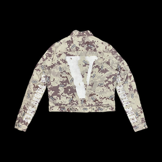 Vlone Digital Camo Denim Jacket