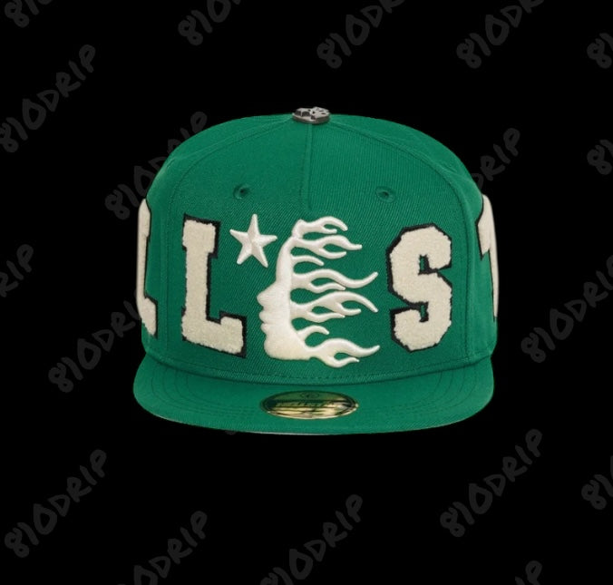 Hellstar OG Patch Fitted Hat - Green