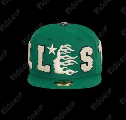 Hellstar OG Patch Fitted Hat - Green