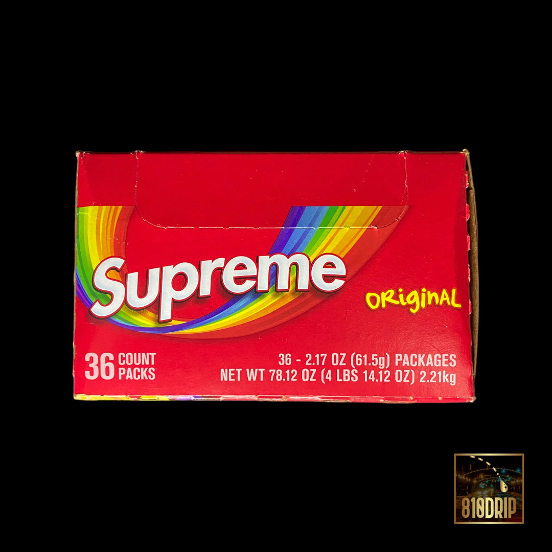 Supreme Skittles Sealed Box Of 36 Packs