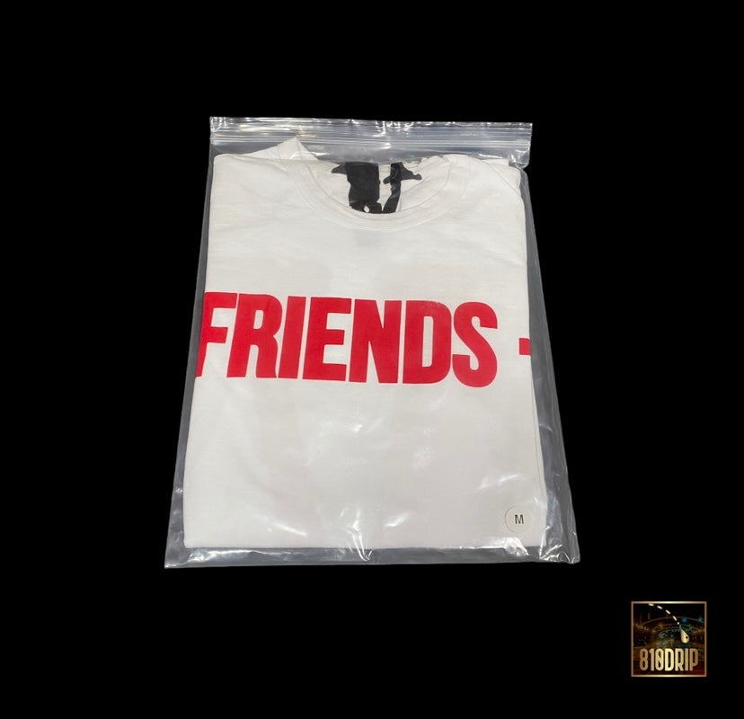 Vlone Red Friends White Tee (M)