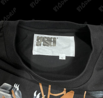 Travis Scott X Sp5der Airbrush Tee