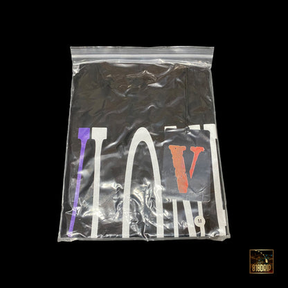 Vlone Purple Staple Tee Black