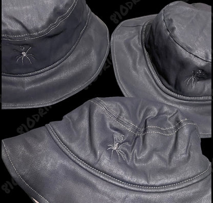 Unreleased Sp5der Sherpa Lined Denim Bucket Hat