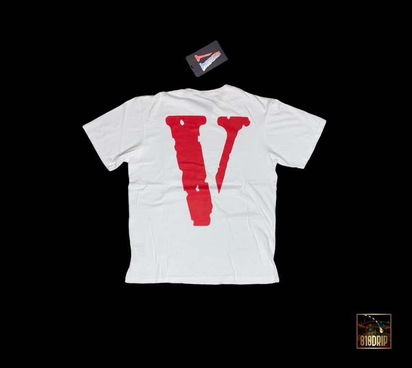 Camiseta Vlone Red Friends Blanca (L)