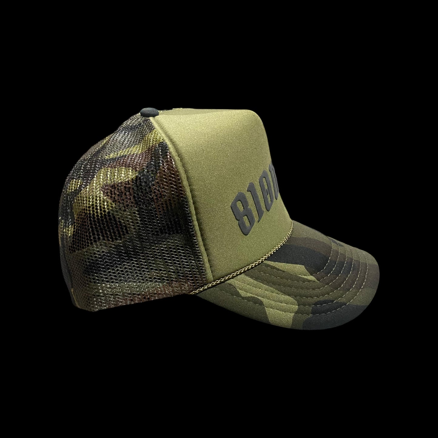 810Drip Camo Trucker Hat