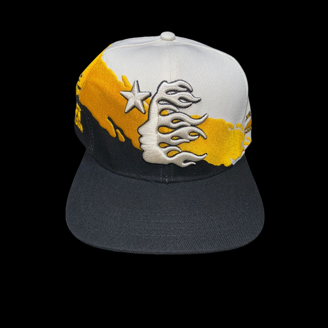 Gorra snapback Hellstar Yellow Paintbrush NO LANZADA