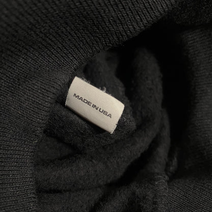 Yeezy Gosha Black Dogs Hoodie Black