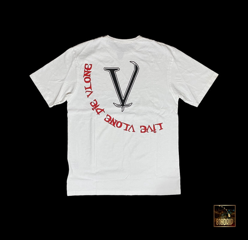 Vlone Omen White Tee (XL)