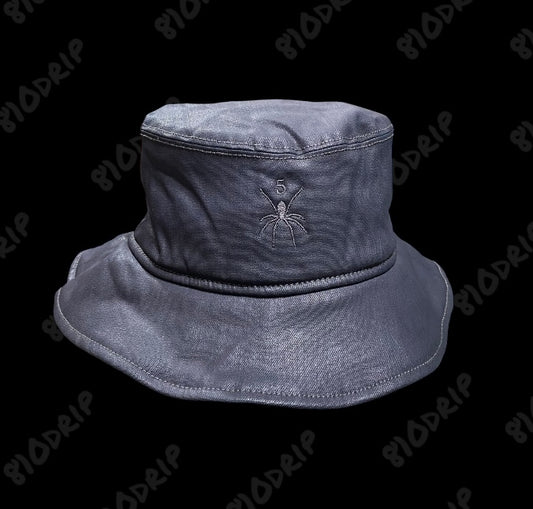 Unreleased Sp5der Sherpa Lined Denim Bucket Hat