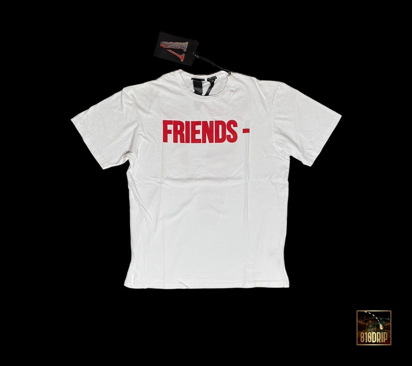 Camiseta Vlone Red Friends Blanca (M)