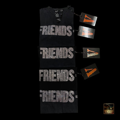 Vlone Friends 水钻 T 恤