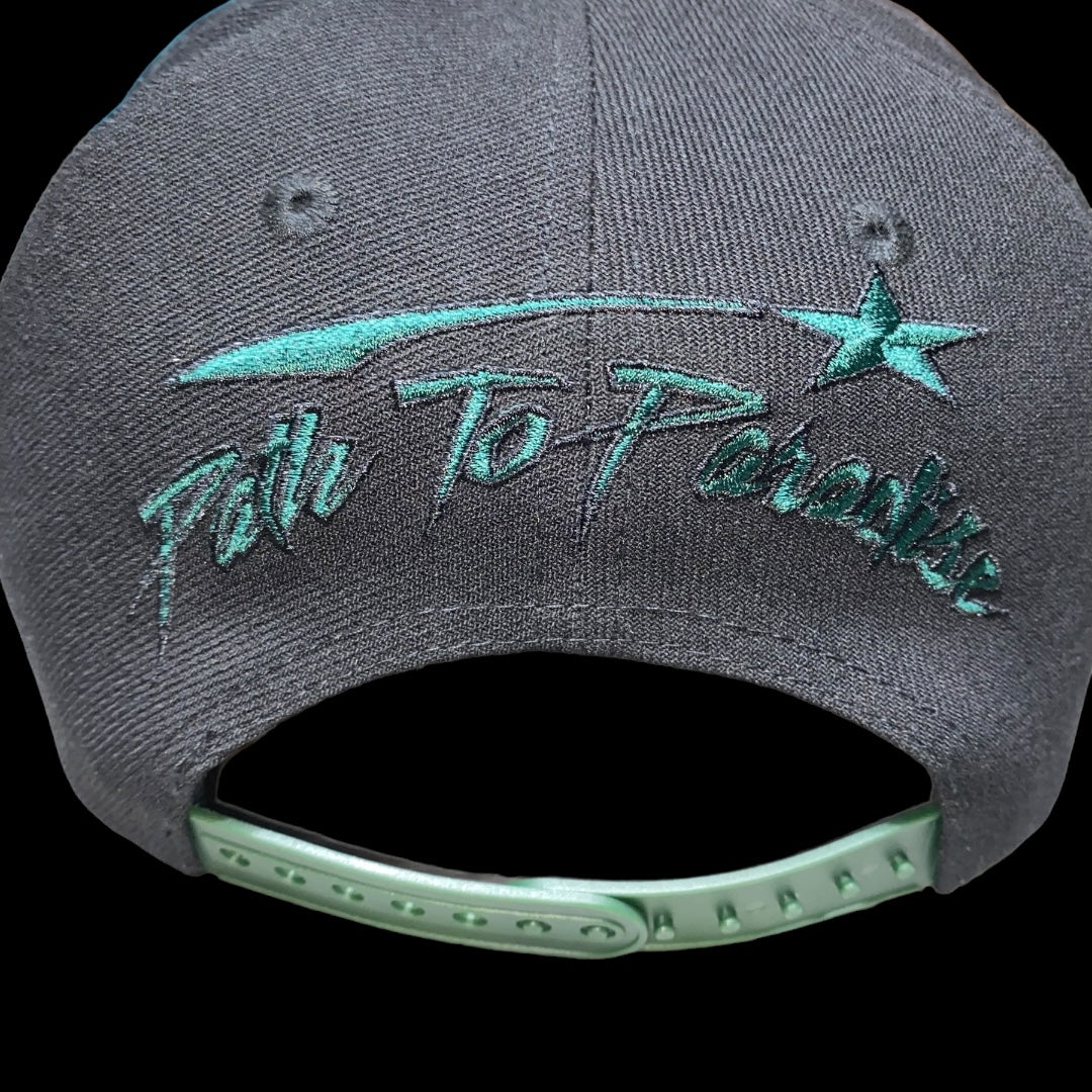 Gorra Snapback Hellstar Shark Teeth UNRELEASED Negro/Verde