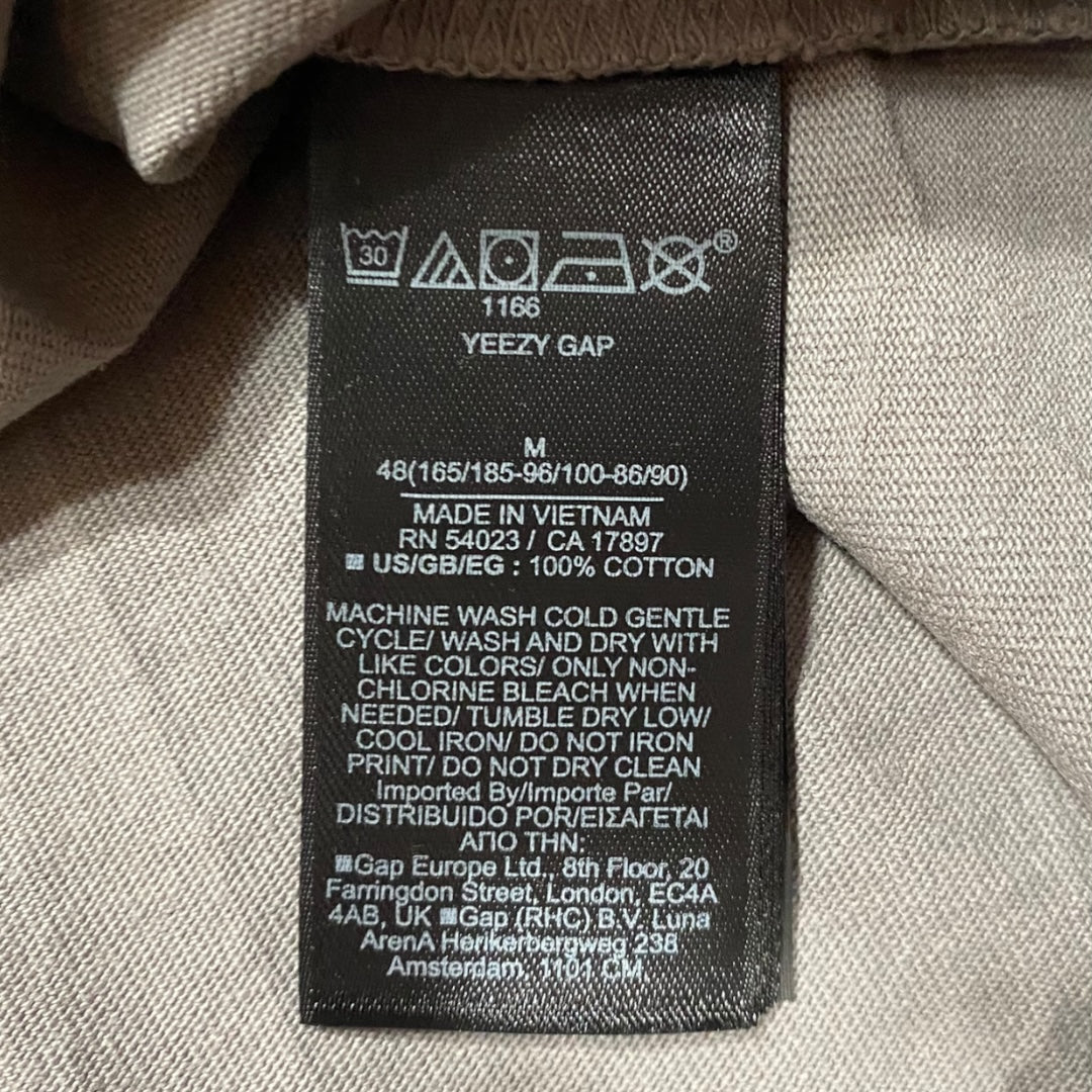 Unreleased Yeezy Gap Short Sleeve Tees