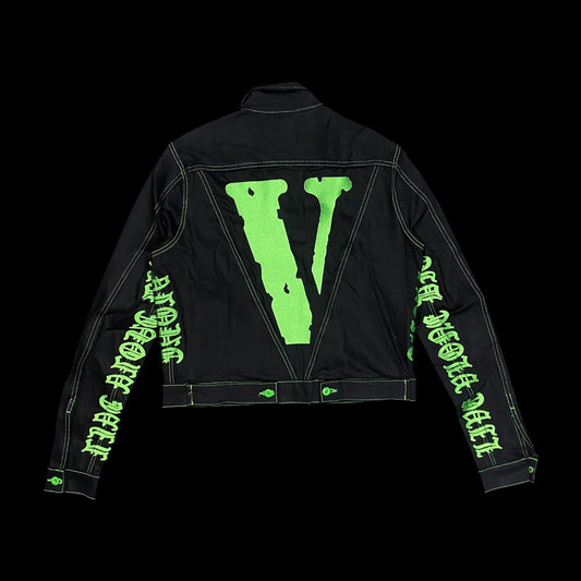 Vlone Old English Denim Jacket