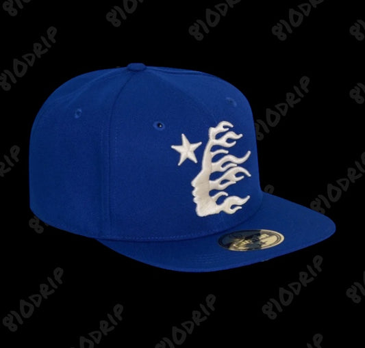 Hellstar Baseball Fitted Hat - Blue