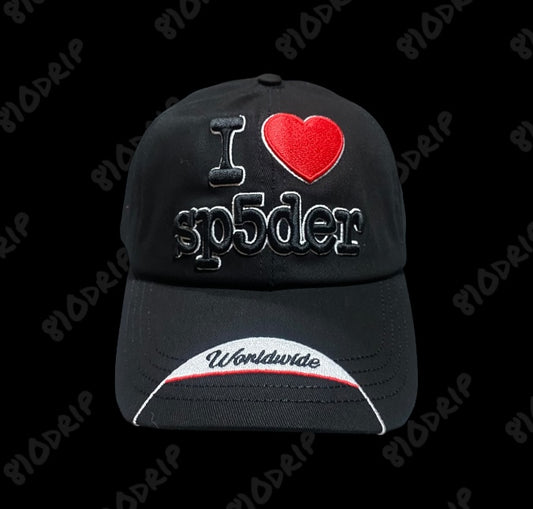 Sp5der Souvenir 6-Panel Black Hat