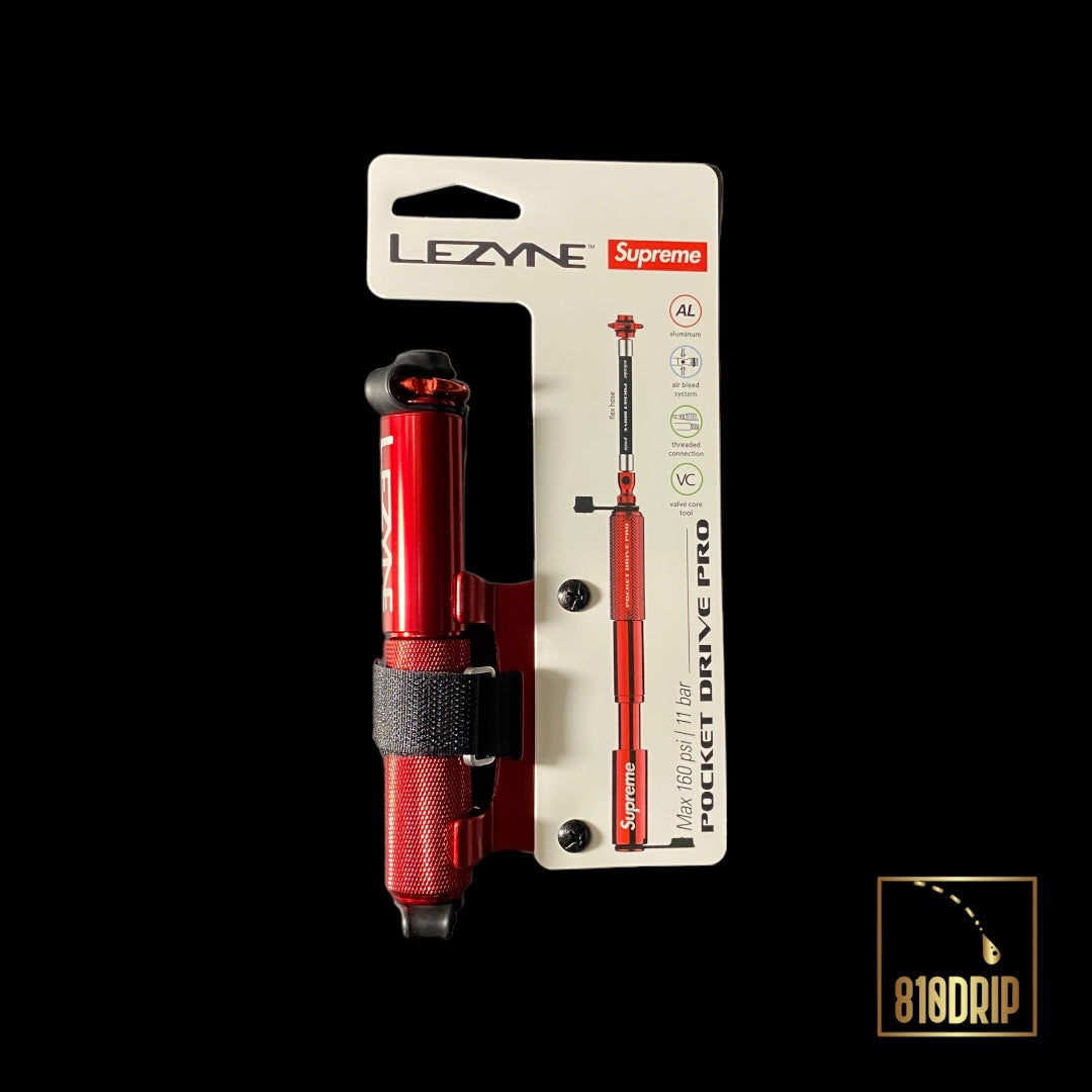 Supreme Lezyne Pocket Drive Pro 自行车打气筒