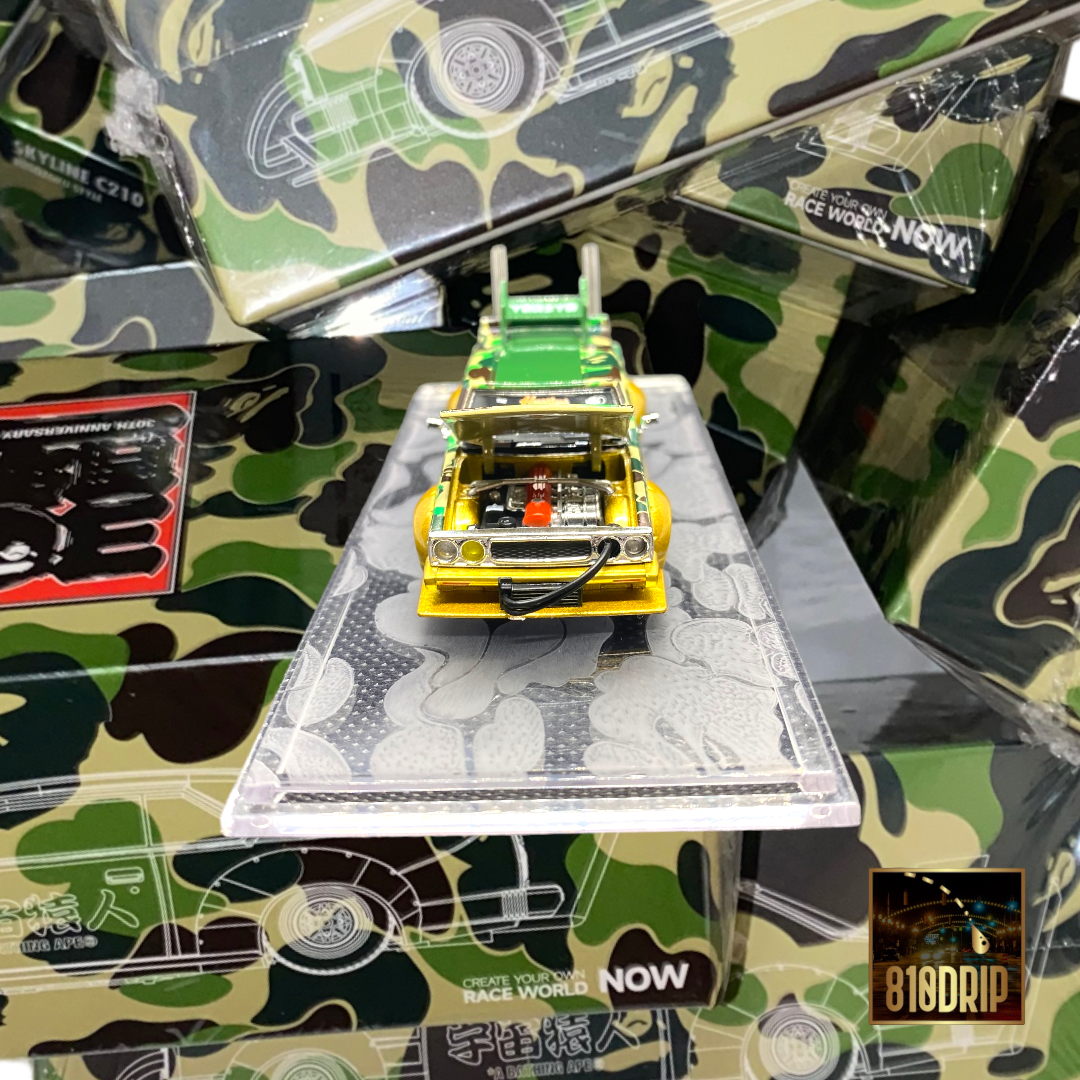 Bape x Poprace Skyline C210 Model Car