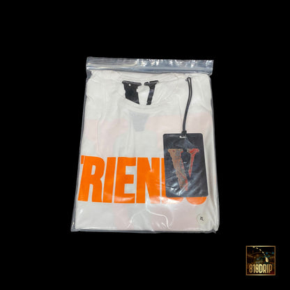 Camiseta Vlone Orange Friends Blanco