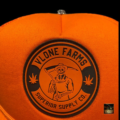 未发布 Vlone Farms 帽子 橙色